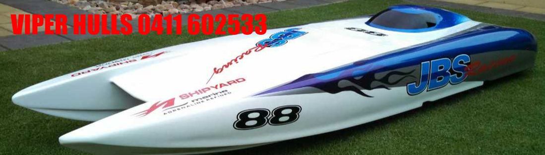 Catamaran rc hot sale boat hulls